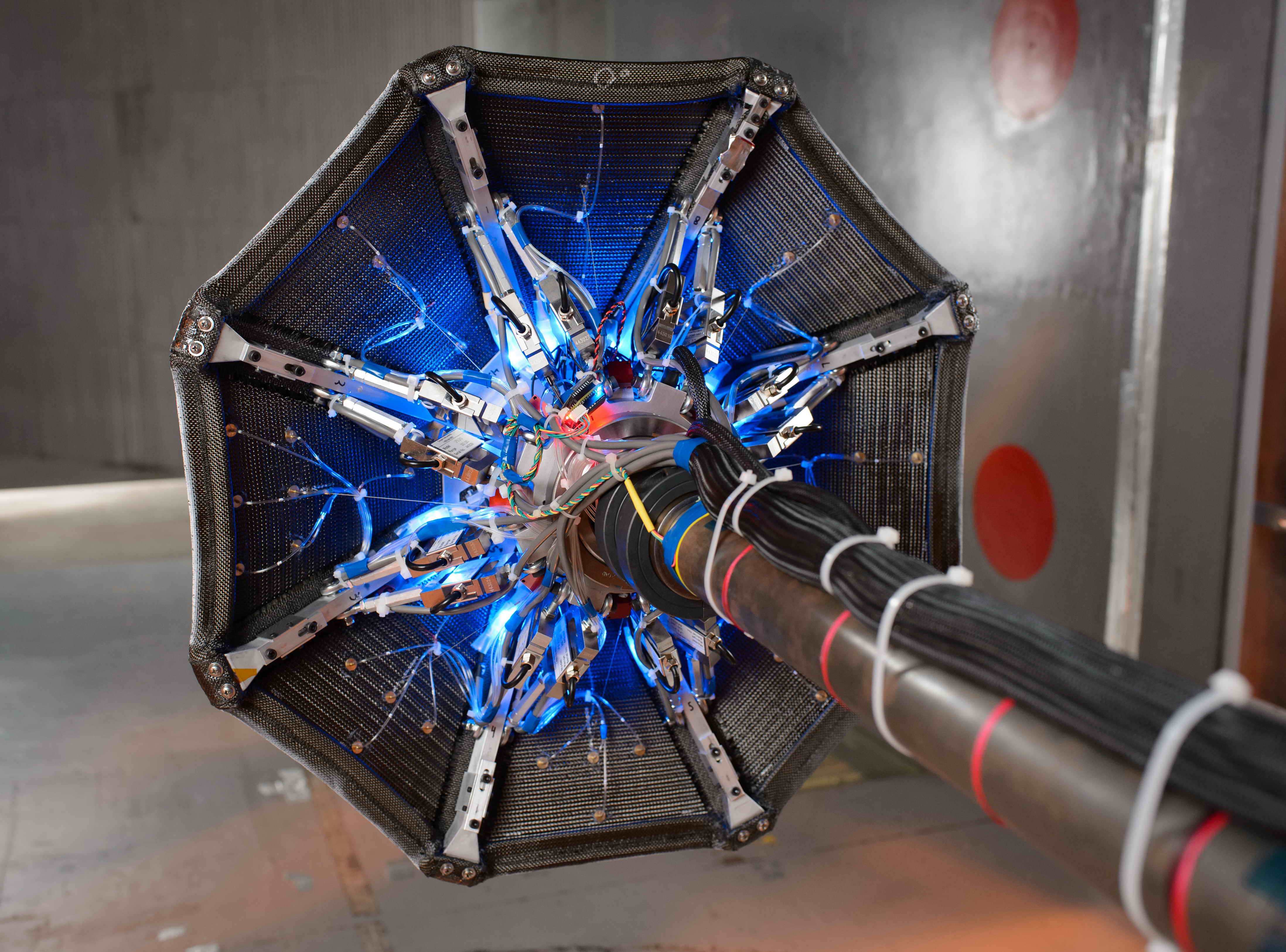 Carbon fiber spacecraft